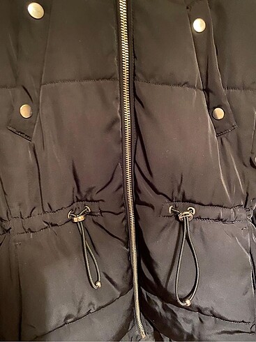 m Beden siyah Renk H&M şişme mont