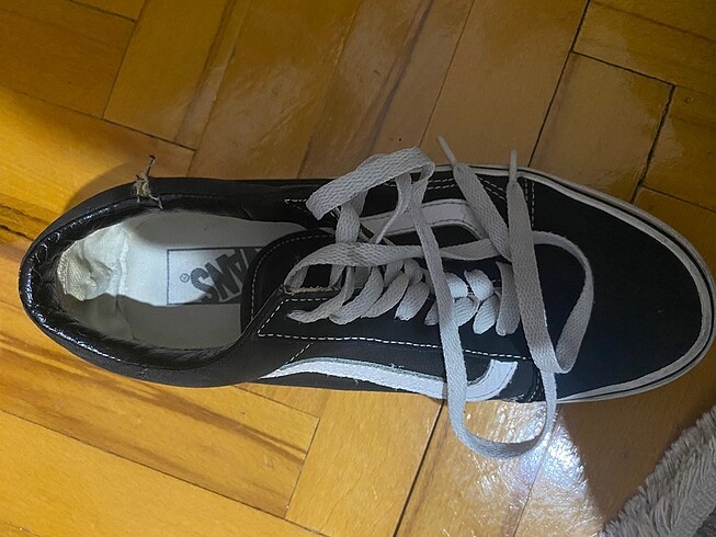 39 Beden siyah Renk Vans old skool kadın ayakkabı