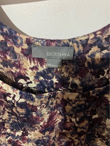 m Beden çeşitli Renk Bershka desenli elbise
