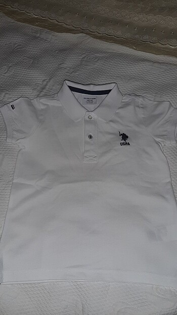 Beyaz t-shirt erkek çocuk u.s polo asssn 