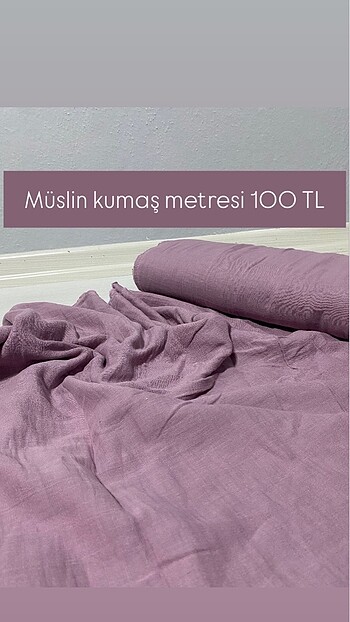 Müslin Kumaş
