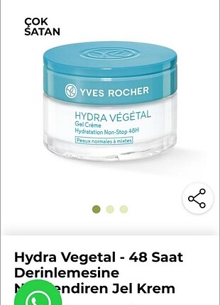 Hydro Vegetal 48 saat derinlemesine nemlendiren jel krem