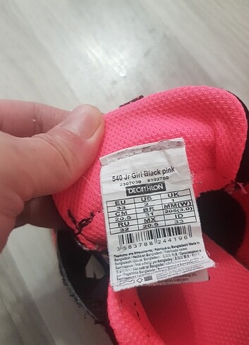 33 Beden Decathlon Spor Ayakkabı