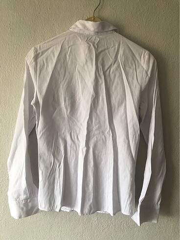 Koton Koton beyaz yaka taş detaylı gömlek