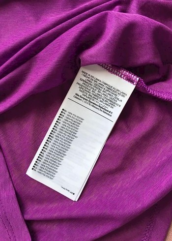 Nike Mor kısakollu transparan Kadın Tişört - Görsel 6