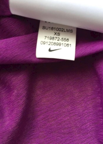 Nike Mor kısakollu transparan Kadın Tişört - Görsel 7