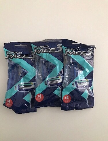 Dorco Pace3 Tıraş Bıçağı 12 Adet