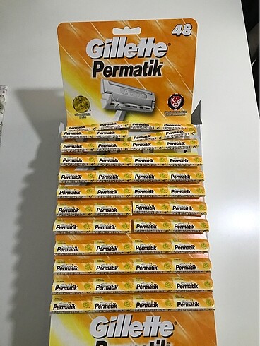 Gillette Permatik 96 Adet Tıraş Bıçağı - Görsel 2