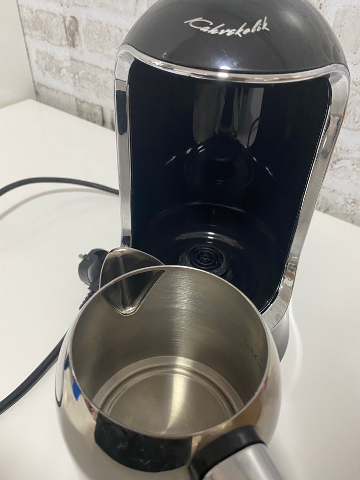 Korkmaz Siyah Kahve Makinesi - Görsel 3