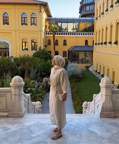 Keten Elbise - Görsel 5