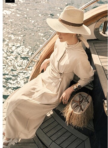 Keten Elbise - Görsel 8