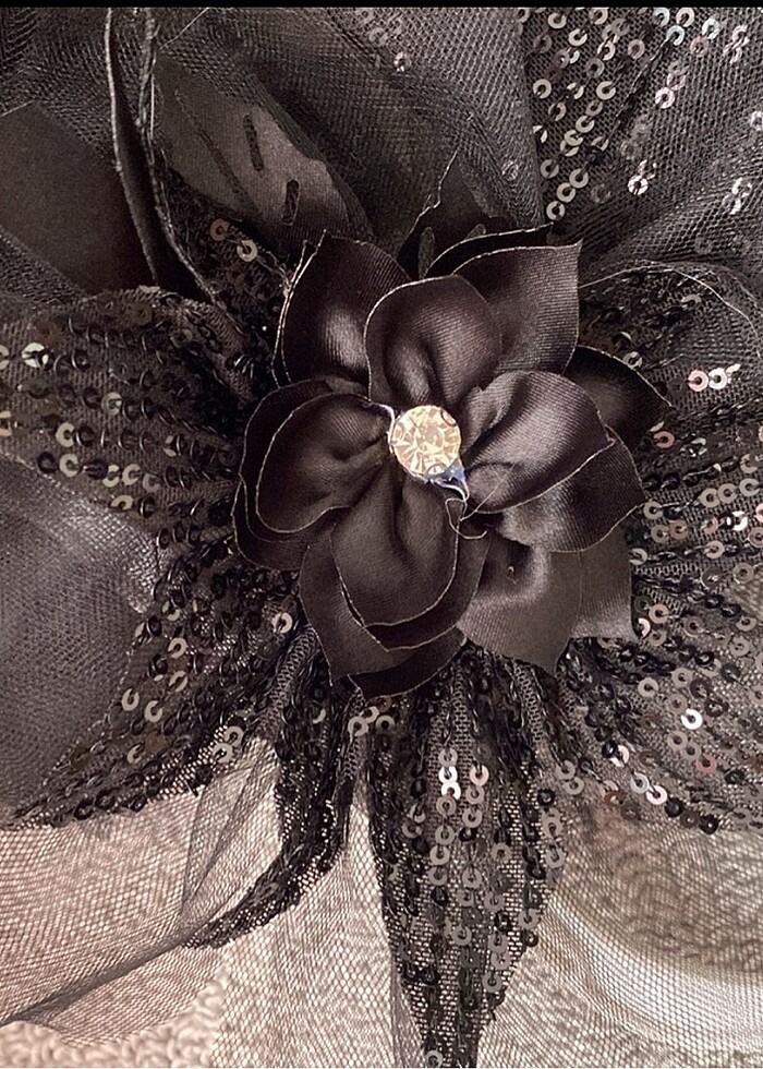 Siyah Tül Elbise 7 Yaş - Görsel 4