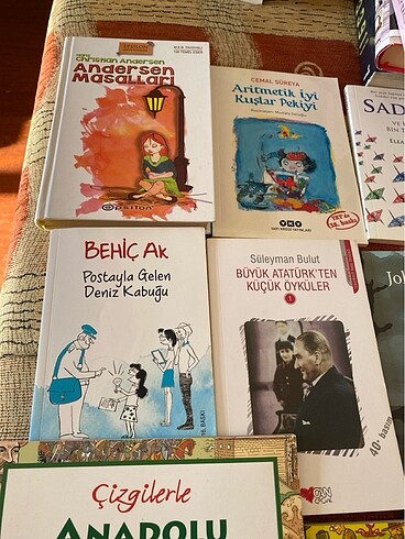 Çocuk roman eğitici kitap.can yayınları yüz temel eser