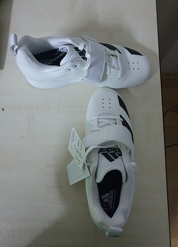 Adidas M25733 Adipower Weightlifting Beyaz Erkek Halter Spor Aya
