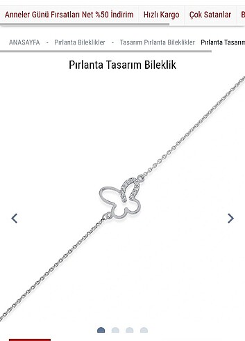 Blue Diamond Bileklik 