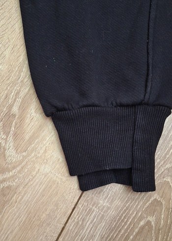 Erkek Siyah Rahat Kesim Eşofman Altı - Görsel 2