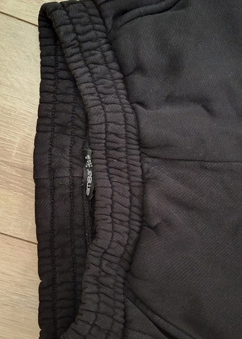 Erkek Siyah Rahat Kesim Eşofman Altı - Görsel 3