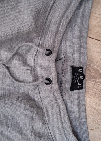 Gri Fermuarlı Erkek Eşofman Altı - Görsel 4