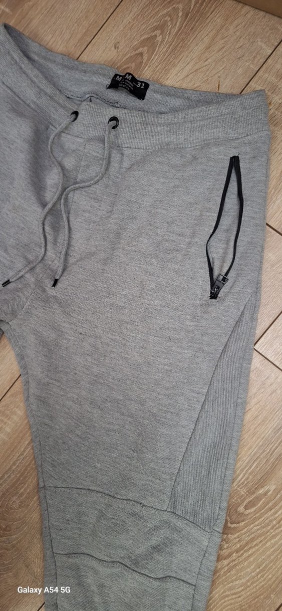 Gri Fermuarlı Erkek Eşofman Altı - Görsel 3