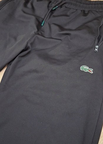 Lacoste Siyah Fermuarlı Outdoor Eşofman - Görsel 2