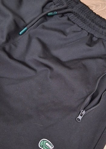 Lacoste Siyah Fermuarlı Outdoor Eşofman - Görsel 4