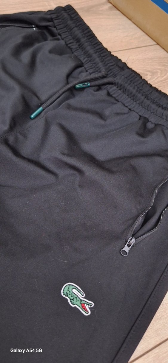 Lacoste Siyah Fermuarlı Outdoor Eşofman - Görsel 4