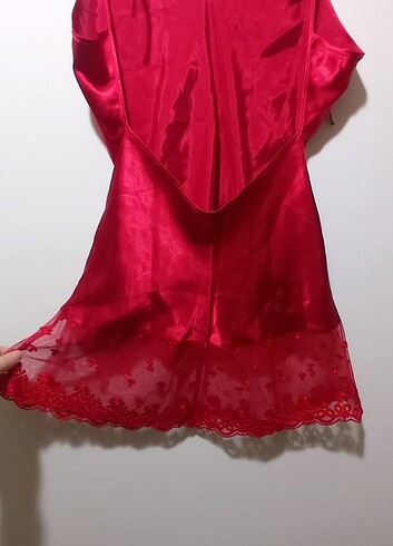 Saten Babydoll, kombinezon gecelik 