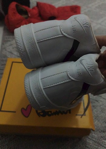 Beyaz Nike erkek Spor Ayakkabı - Görsel 4