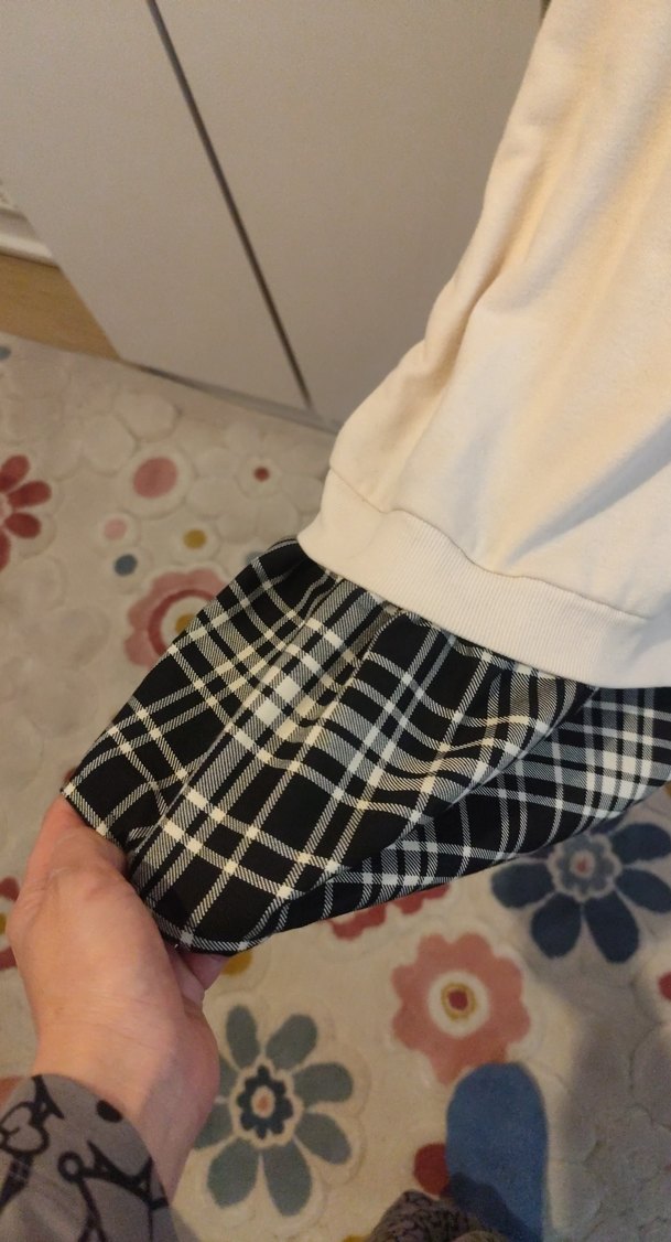 Kahverengi Baskılı Kız Sweatshirt - Görsel 3