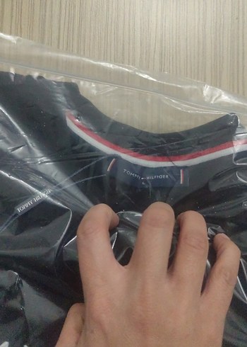 Tommy Hilfiger Erkek Siyah Sweatshirt - Görsel 2