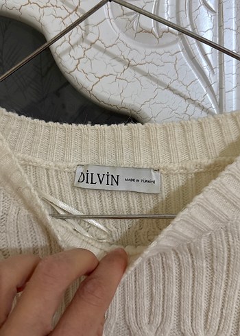 Kadın Bohem Örgü Kazak - Görsel 2