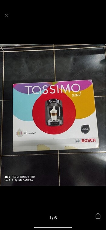 Bosch tassımo suny tas3702 kahve makinesi