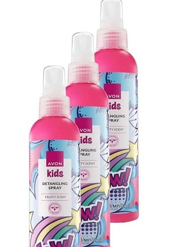 Avon Kids Meyveli Kokulu Saç Açıcı Sprey