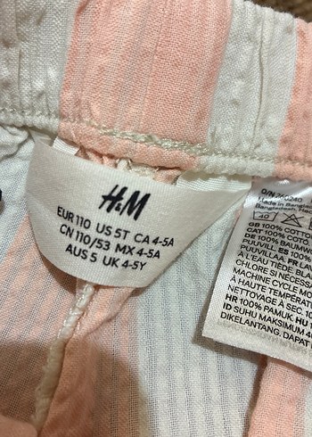 Pembe Çizgili Pilili Bebek Kız Takımı - Görsel 6