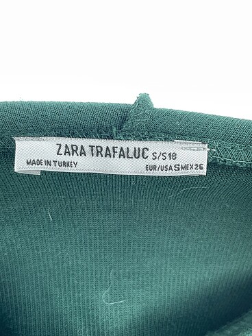 s Beden yeşil Renk Zara Sweatshirt %70 İndirimli.