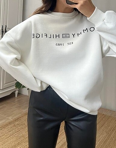 m Beden tommy kadın sweatshirt