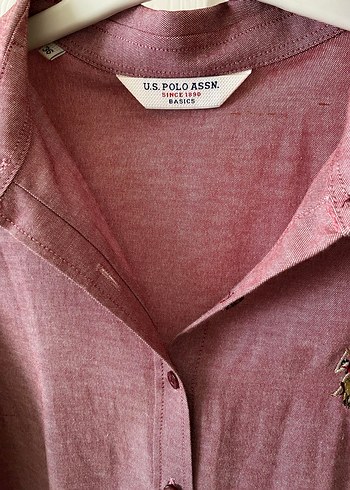 36 Beden pembe Renk Orijinal polo gömlek