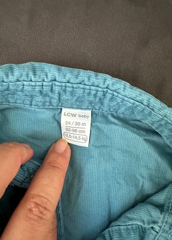LC Waikiki Erkek Çocuk Mavi Denim Gömlek