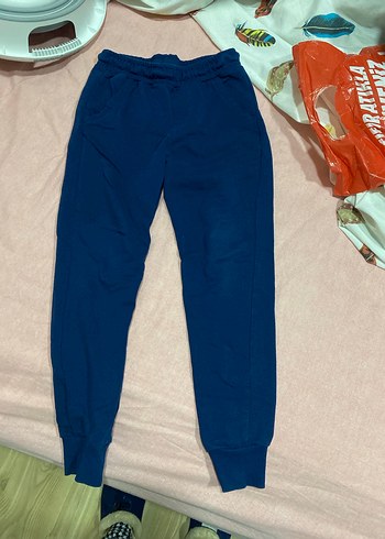 Düğmeli Mavi Hamile Midi Kot Şort - Görsel 2