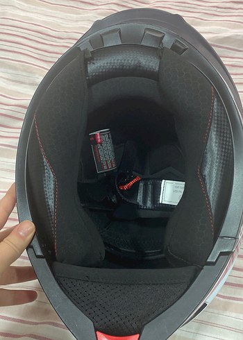 Turkuaz Parlak Street Style Motosiklet Kaskı - Görsel 4