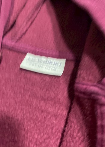 Bordo Kapüşonlu Rahat Hamile Ceket - Görsel 2