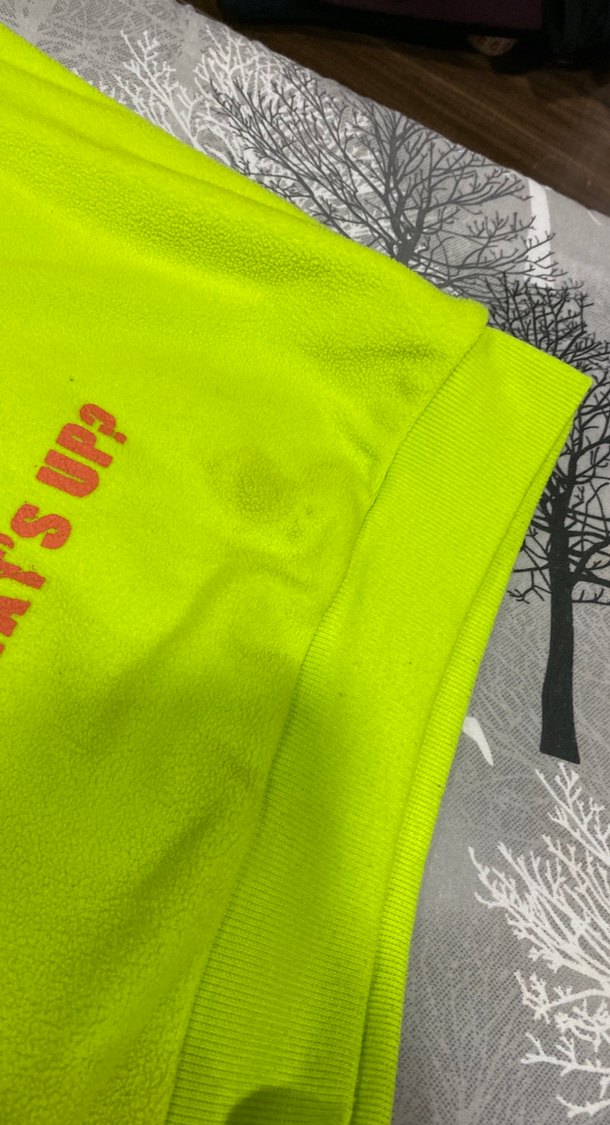 Kapüşonlu Sarı Erkek Sweatshirt - Görsel 2