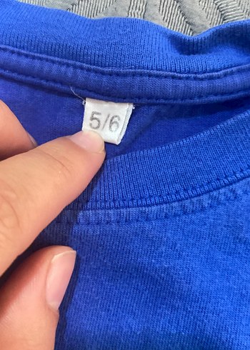 Diğer Mavi Erkek Çocuk Kısa Kollu Baskılı Tişört