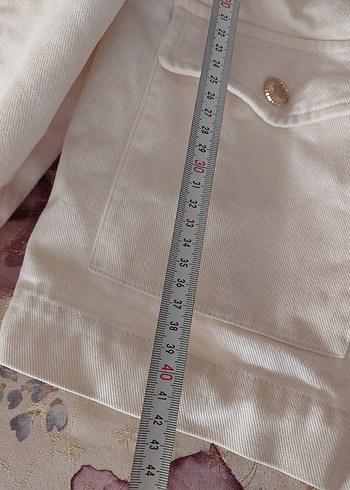 zara crop kot ceket - Görsel 3