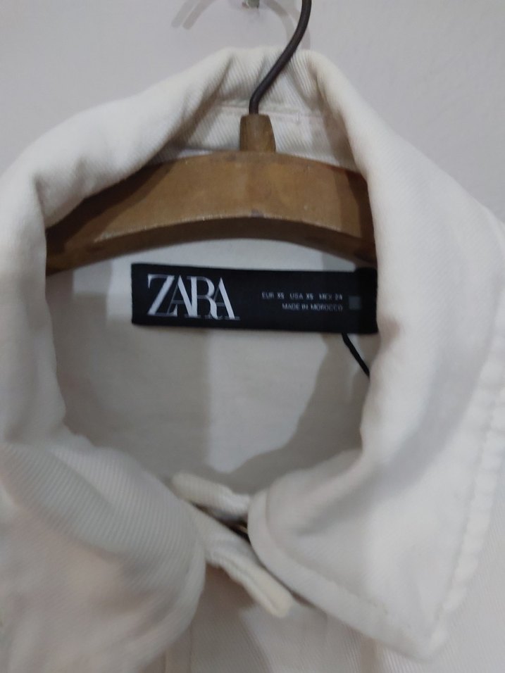 zara crop kot ceket - Görsel 2