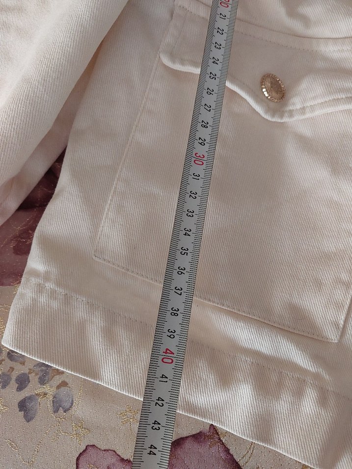 zara crop kot ceket - Görsel 3