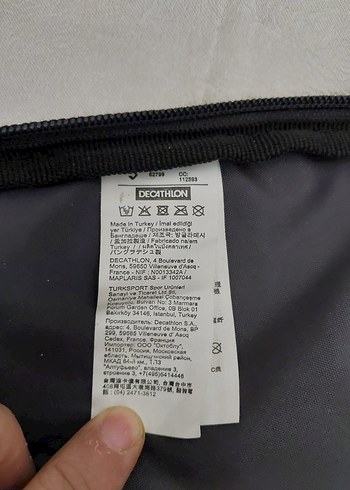 Quechua Kırmızı Spor Sırt Çantası - Görsel 3