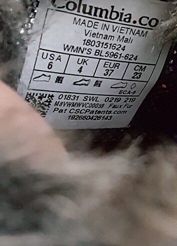 COLUMBIA KAR BOTU - Görsel 9