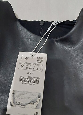 Zara deri bluz - Görsel 2