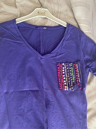 El İşlemeli T shirt